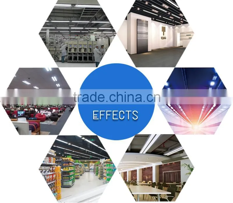 2016 led flat tube light,led panel tube light,high quality led linear office light