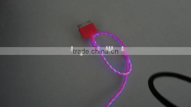 USB EL wire for computer-mobile charging and data transmission Language Option French