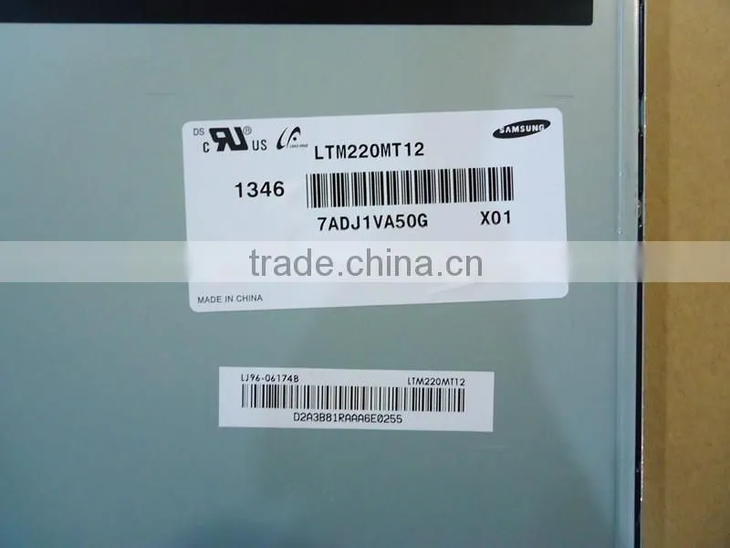 LED backlight 22" Samsung LCD panel LTM220MT12 for all in one pc