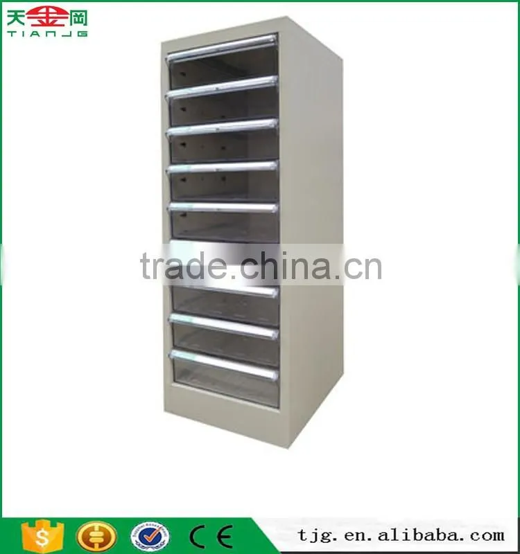 TJG-A4G-109 Taiwan 9 Drawer File Cabinet With Many Small Drawers For A3 A4