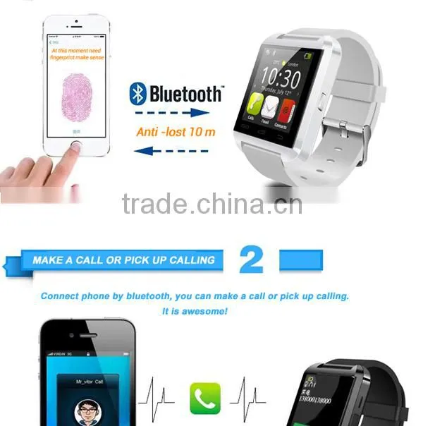 Cheap Touch Screen Watch Phone,Ce Rohs Smart Watch With Bluetooth 4.0,Gv08 Gv18 Dz09 Bluetooth Smart Watch With Calling