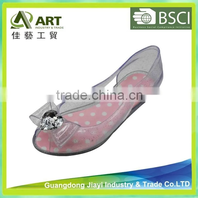 Hot Sale Lovely and Cute Girl's Sandal, PVC Shoes with LED light