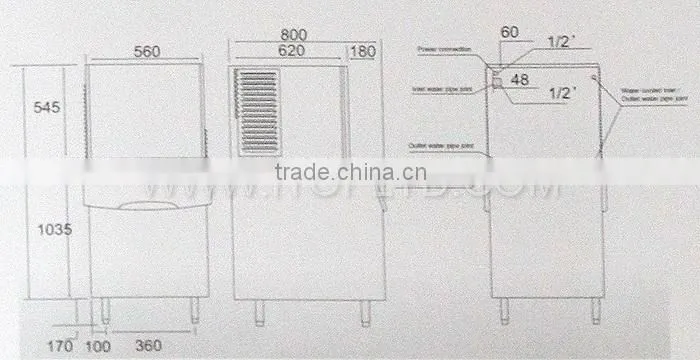 IS-350/IS-450 Ice maker (flake ice, nugget ice)