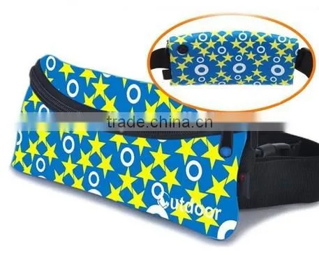 Outdoor Unisex Waterproof Sport Gym Running Jogging Runner Belly Pouch