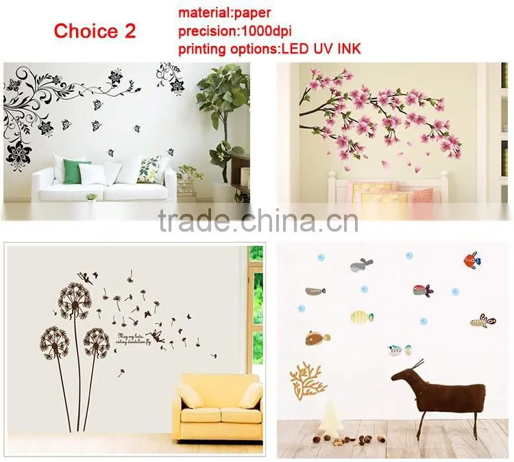 import decoration bathroom waterproof wall custom stickers