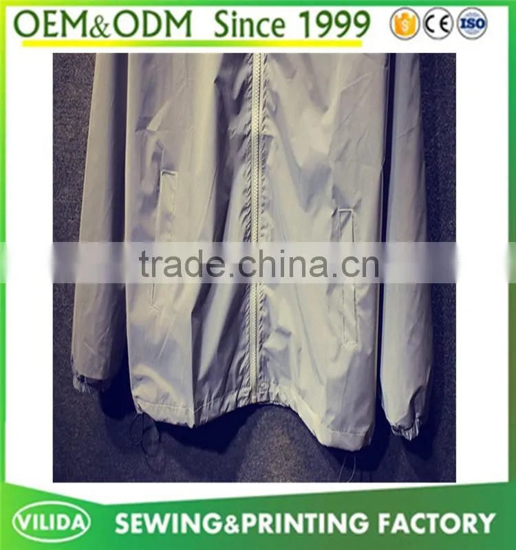 custom high quality men's sport windbreaker outdoor jackets