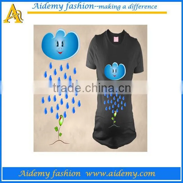 Wholesale custom high quality maternity t shirts 2015 wears