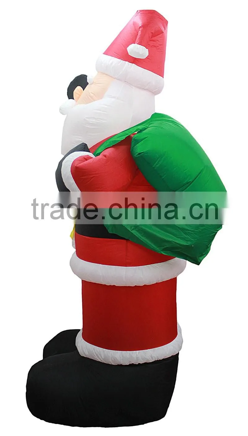 Store Christmas decorations 2.4 m large inflatable Santa Claus
