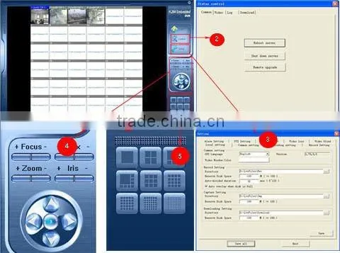 8ch H.264 Realtime Recording Iphone Standalone DVR HK-S2108F-S