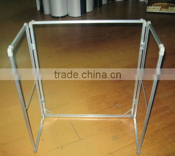 Locked Aluminum Alloy Folding Sales Promotion Table