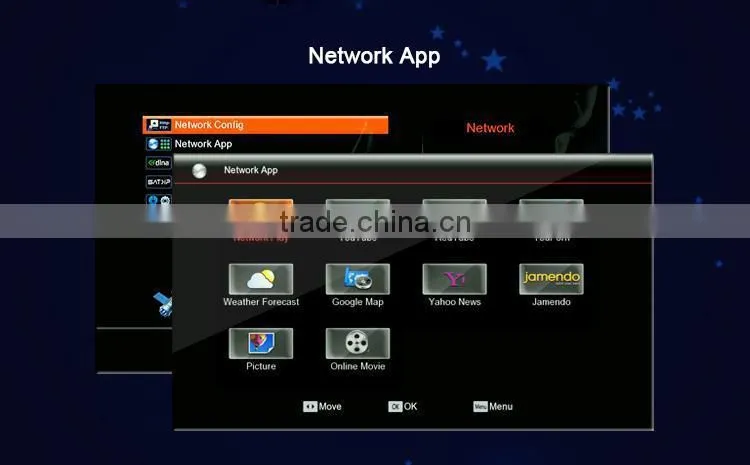 original DVB A5S satellite TV receiver for free internet TPTV,free porn sex vedio