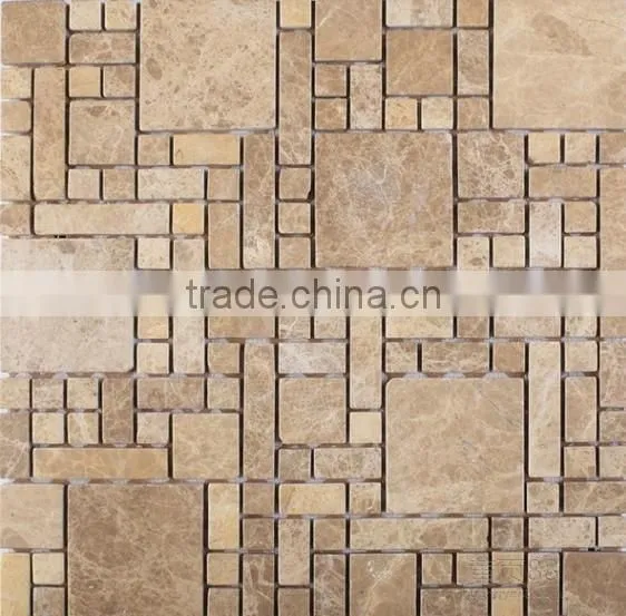 New pattern cube 3d mosaic tile