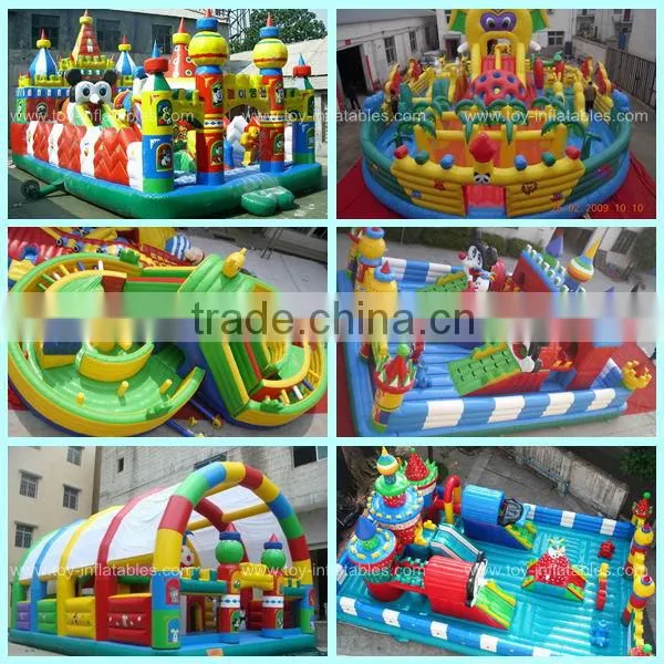 Discount commercial inflatable outdoor playground equipment