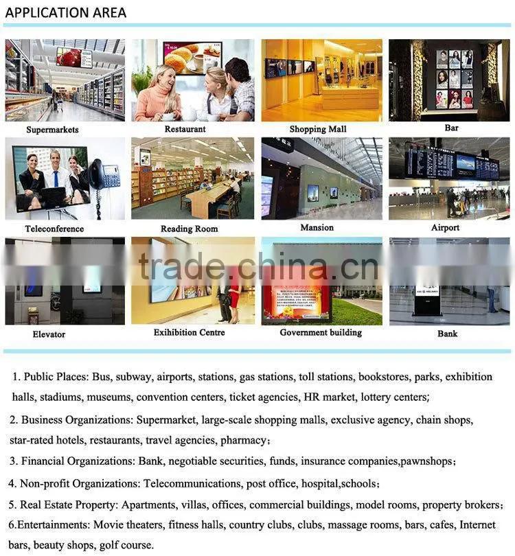 42 Inch Multitouch Screen Aall in One PC Digital Signage