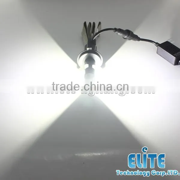 Easy install 3000lm H16 car led headlight conversion kit with phi chips