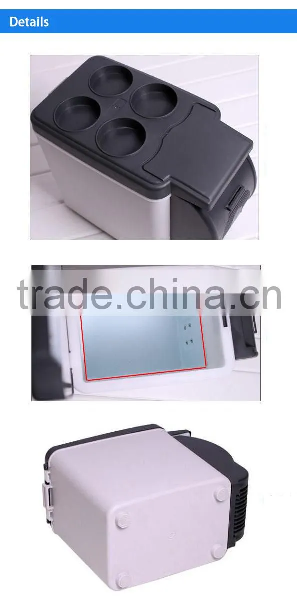 New style portable car mini cooler and warmer auto fridge