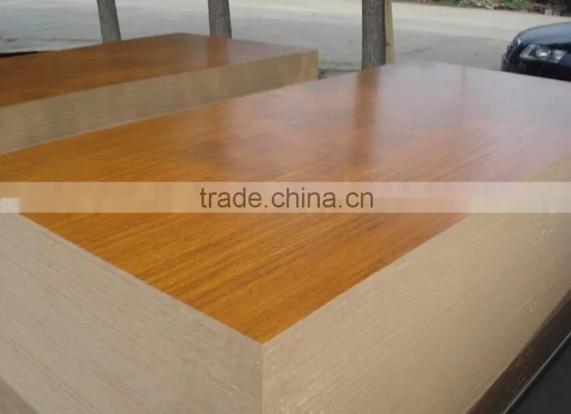 4'X8' melamine mdf board for furniture use