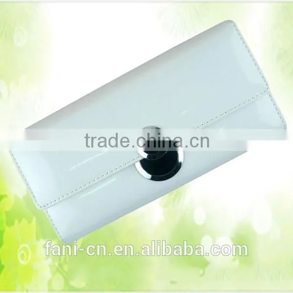 2015 new arrival PU wallet with card holder and magnet design for young girls