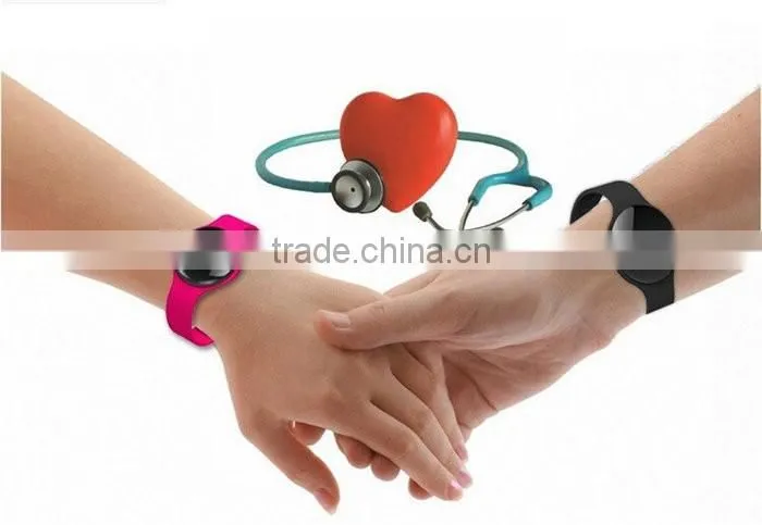 high quality H8 heart smart bracelet Bluetooth 4.0 Heart Rate Monitor Anti-lost reminder