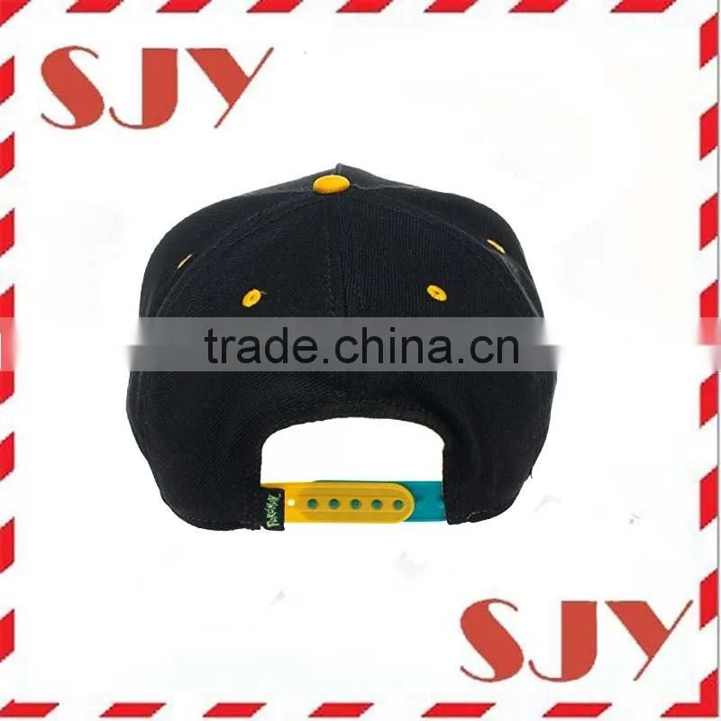 Custom Flat Brim 3D Embroidery Snapback Cap/Hat