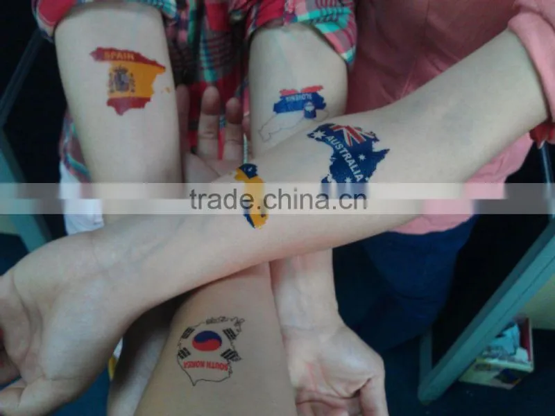 WMT-103 The Middle East Style Metallic Flash Tattoo Sticker