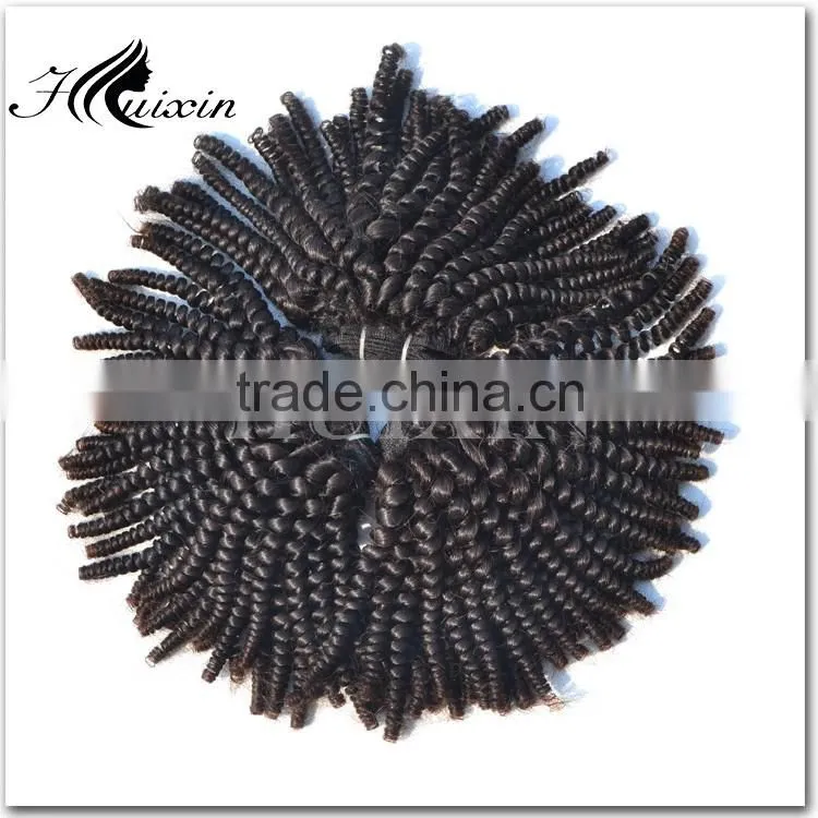 High Quality Russian Virgin Remy Kinky Curly Hair Weave