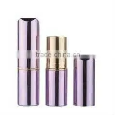 Aluminum lipstick container, aluminum cosmetic containers, empty lipstick container, large aluminum container, plastic tube