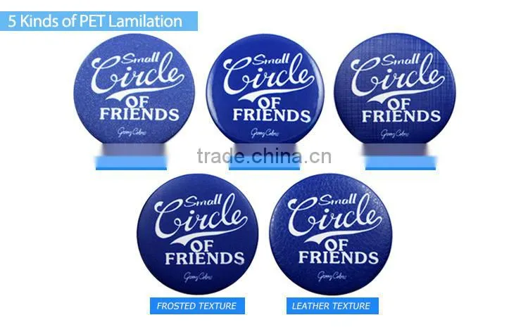 VOGRACE Starry Style Custom Button Badge With Safety Pin