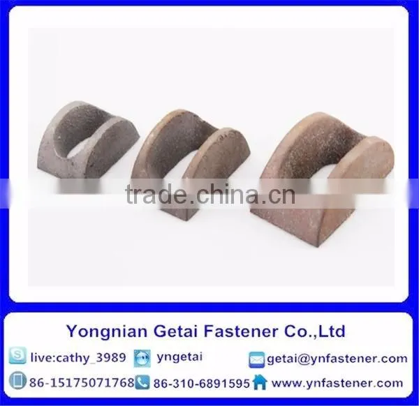 steel structure Yuanbao Shaped washers in hot sale from M16-M64 Q235