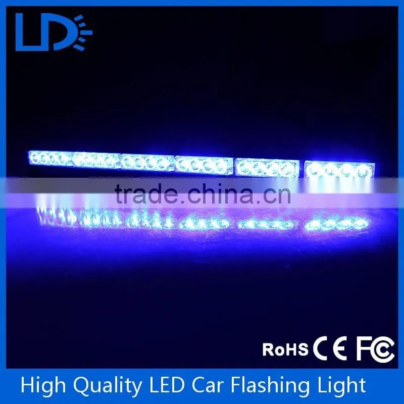 New led light bar with wireless remote control 12v waterproof led strobe police emergency led light bar