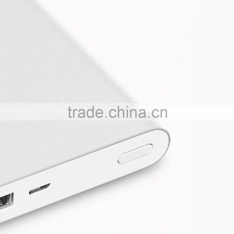 2016 New arrive Original Xiaomi Power Bank 2 10000mAh Powerbank Portable Charger xaomi External Battery Bank for Mobile Phones