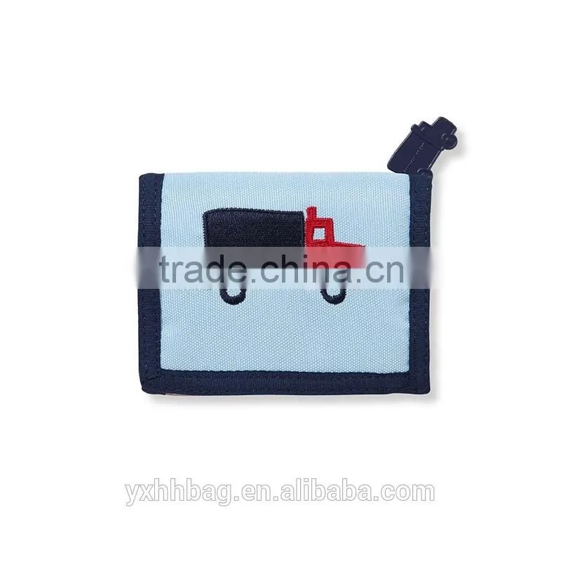 Custom smart velcro wallet for kids