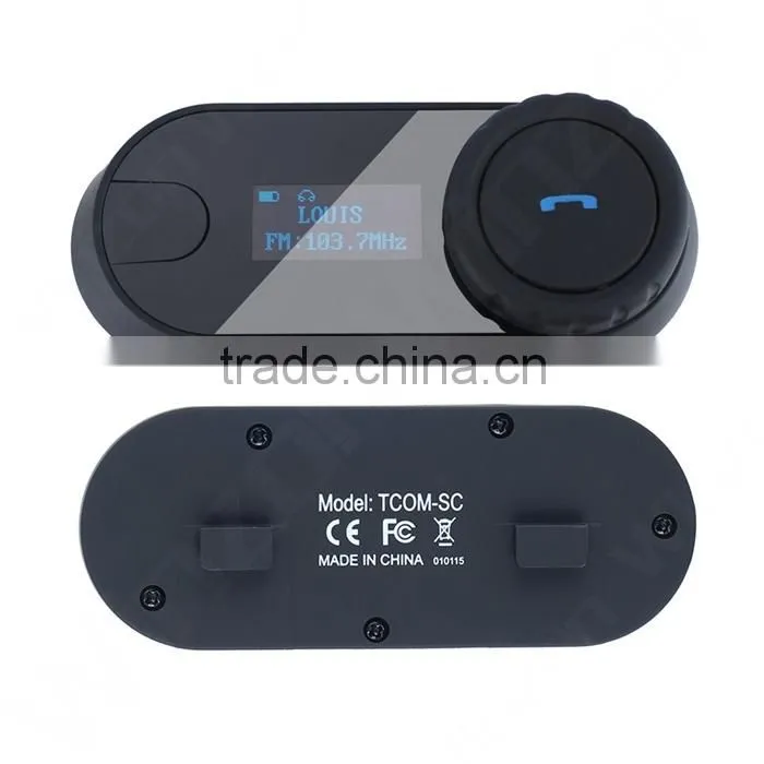 2016 Newst motorcycle bluetooth headset