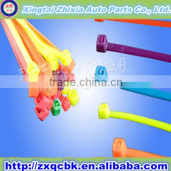 Hot !! ZX-Black elastic cable ties of high quality