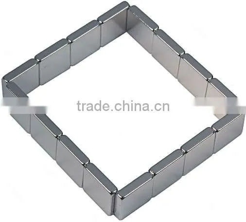 Cheap stock sintered ndfeb powerful permanent neodymium block magnet