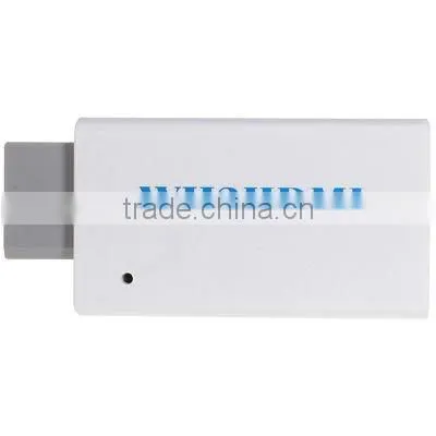 WII to HDMI Adapter (Bypass), Video and audio in full digital HDMI format, no transmission loss!