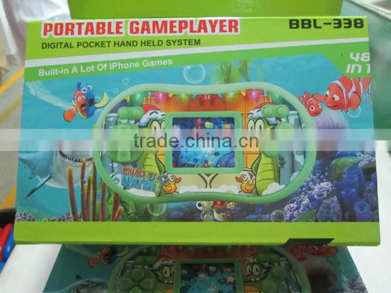 2016 Hot Sale BBL-369 Handheld Game with268 in 1 Racing Car Game Console