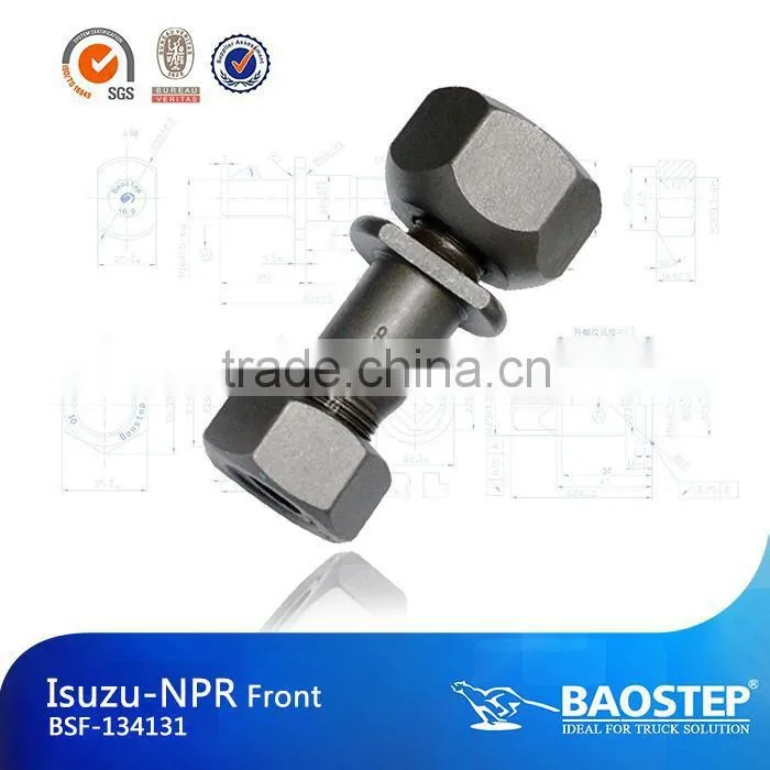 BAOSTEP Simple Style Manufacturer Galvanized Nut & Bolts For Isuzu