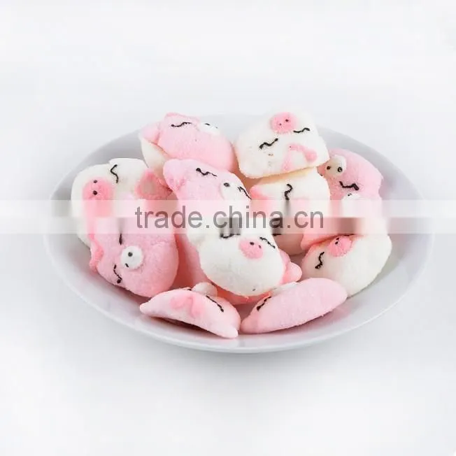 Halal Custom Cute Animal Shape Marshmallow