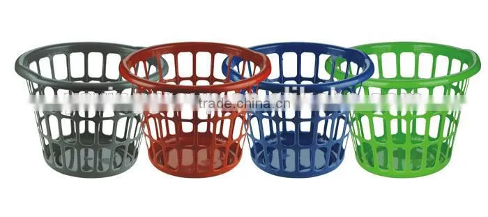 YXC6379 MINI PLASTIC ROUND LAUNDRY BASKET