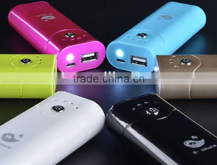 5200mAh USB Power Bank For iPhone/iPad/Samsung/HTC/Huawei/Nokia