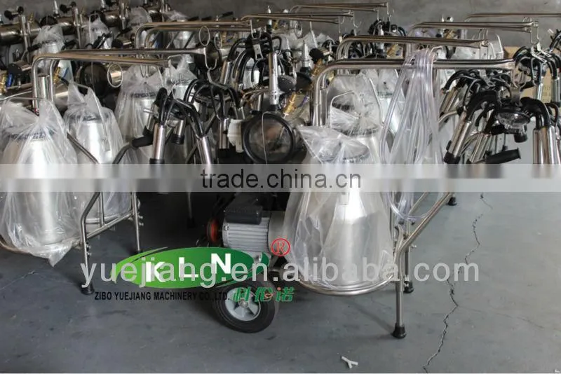 9J-I vacuum pump milking trolley
