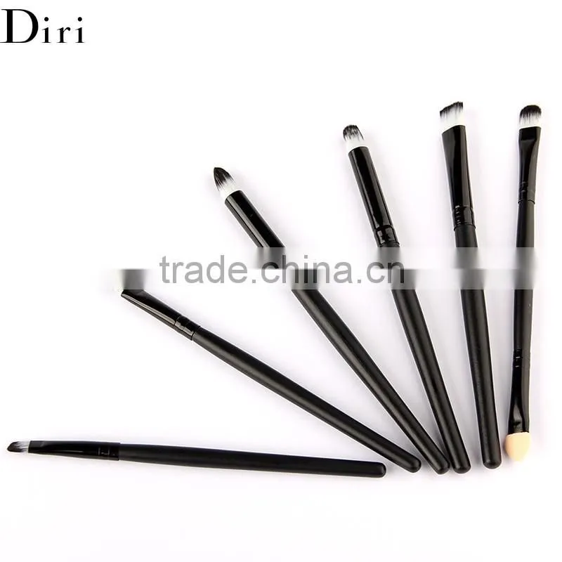 Natural 6PCS Eye Makeup Brushes eyeshadow brush for blending Make up brush set