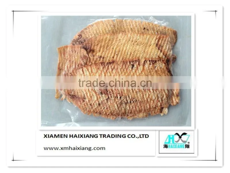 Dried seasoned smoked squid rings for sale