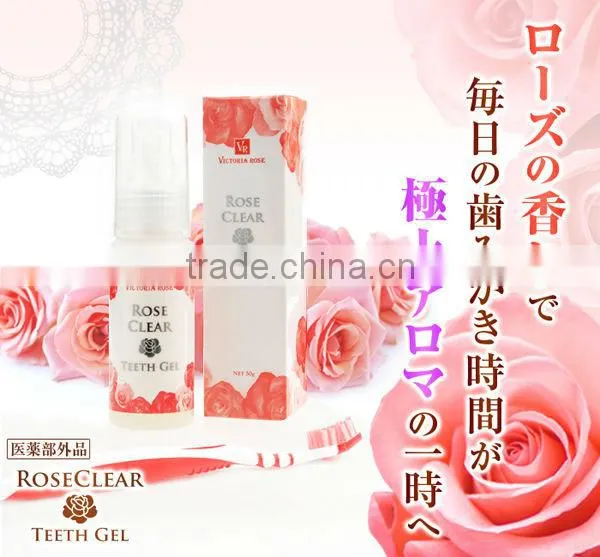 ROSE CLEAR TEETH GEL Whitening Toothpaste Mouthwash