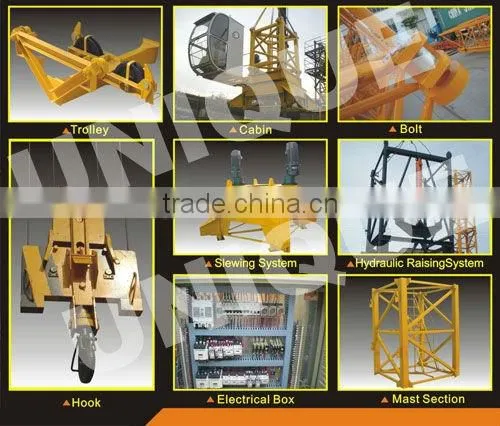 Unique Official Manufacturer Tower Crane QTZ80(6010) Top supplier Tower Crane in China