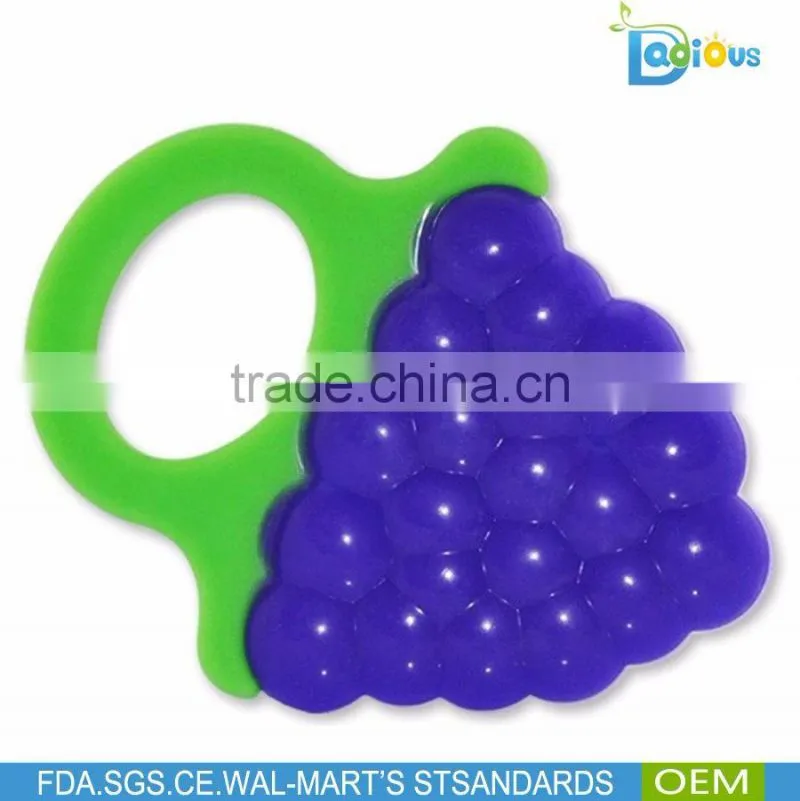 China Manufacturer Custom Silicone Baby Teether Wholesale, BPA Free Silicone Teething Teether Toy