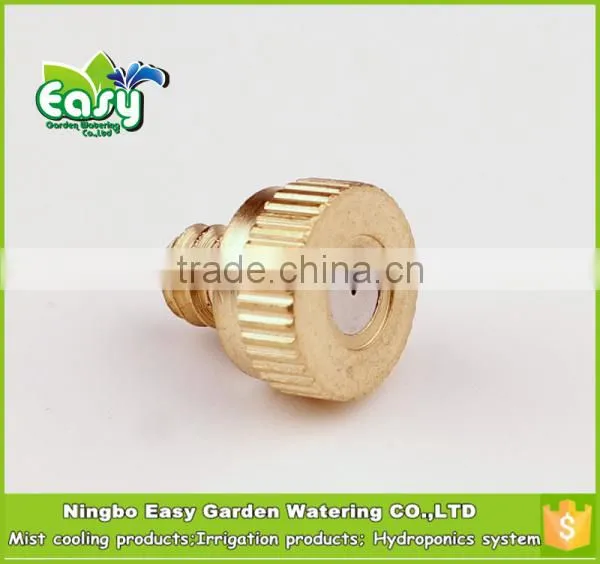 Fog Mist Nozzle, High pressure mist cooling nozzle. Brass nozzle. Mist cooling products