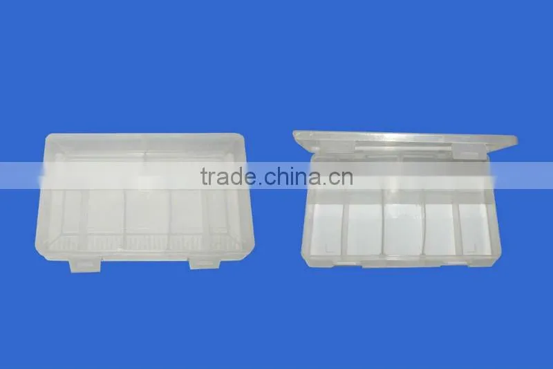 7 pics fishing hard lure bait kit in storage plastic box