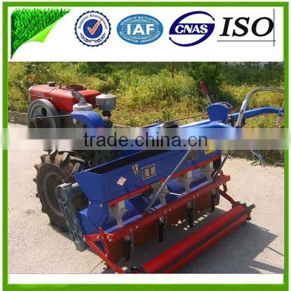 Made in China DongFeng model rice seeder with rotary tiller matched 12HP to 18HP power walking tractor